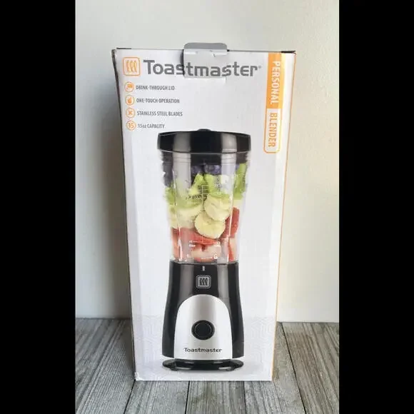 Toastmaster Mini Personal Blender 15 oz Smoothie Maker Brand New - Picture 6 of 8